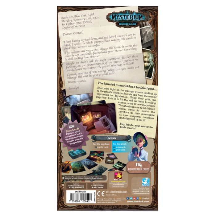 Mysterium: Secrets & Lies