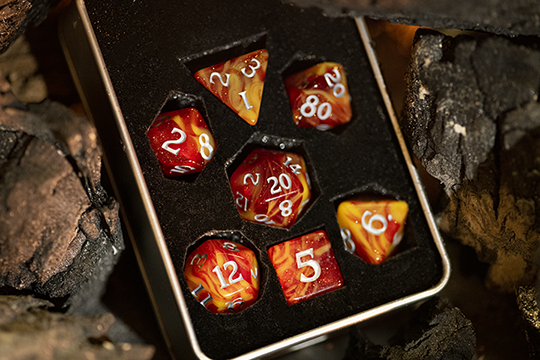 FIREBALL CHAR SCENTED DICE