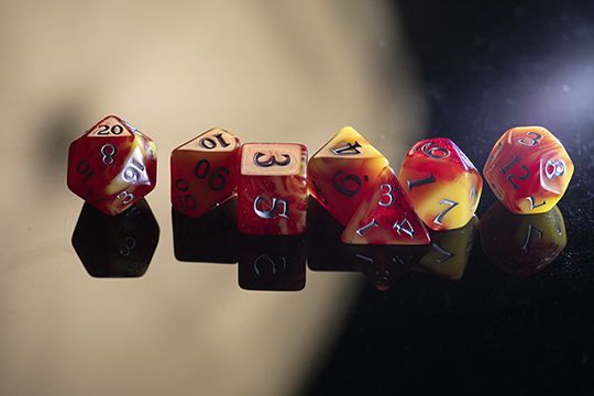FIREBALL CHAR SCENTED DICE